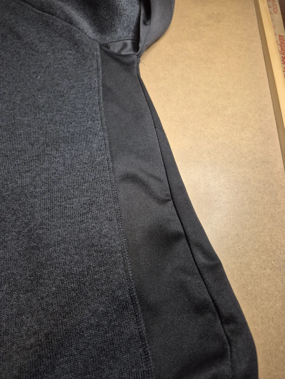 Rugby University Quarter-Zip Fleece Jacket - Charcoal 4653/4